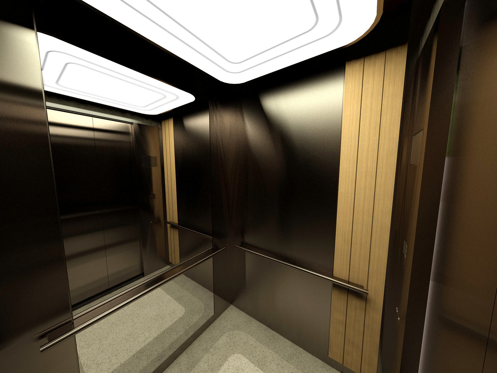 NEC Lift interior