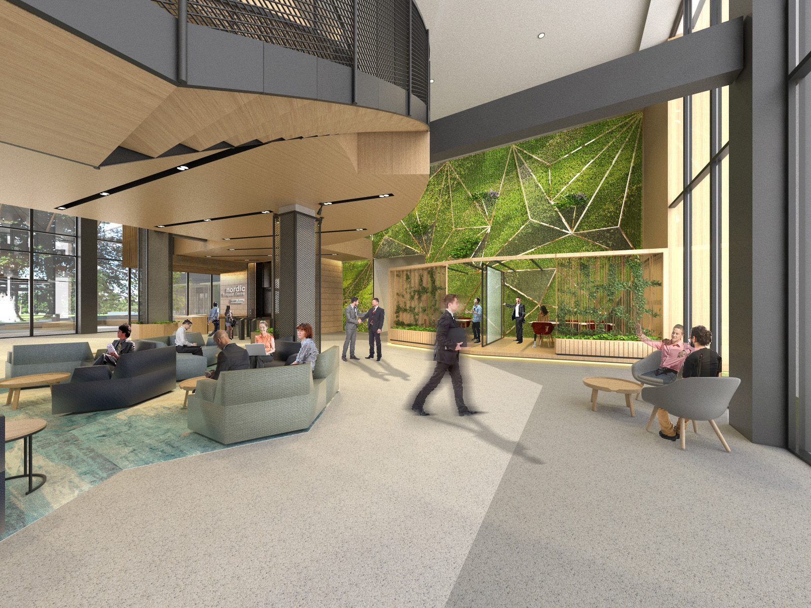 NEC Meeting pods